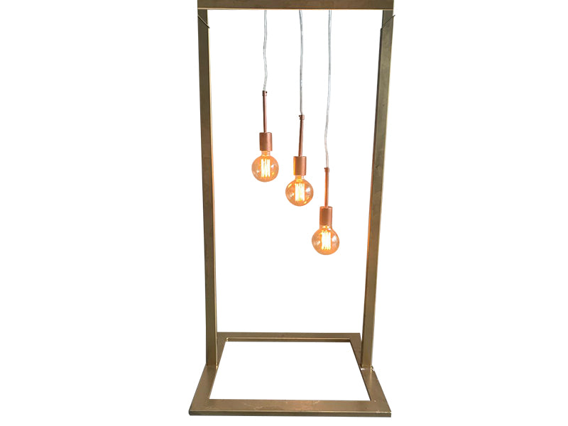 Copper pendant lights